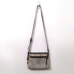 Fossil crossbody canvas purse